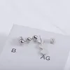 Nieuwe 18K Goud Verzilverde Stud Eardrop Top Kwaliteit Mode Ontwerper Hart Charm Dangle Earring Voor Vrouwen Lady Wedding Engagement Party Gift