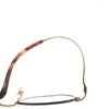 Montures de lunettes de soleil Cadre de lunettes en titane pouvant correspondre à la prescription de la myopie optique Lunettes légères et confortables Lunettes unisexes