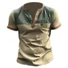 Men's T Shirts Easter Sublimation Blanks Summer Comfortable Contrast Flag Round Neck Slim Fit For Men Compression Shirt