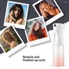 Opslag Flessen 1 PCS 200/300/500 ML Haar Fijne Mist Continue Spray Fles Mat Roze Hervulbare trigger Sproeier Voor Stylist Kapper Salon