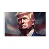 9 Stili Trump Superman Flags Captain Flag 3x5 ft 2024 Re-Elect Take America Back Flag con occhielli in ottone Patriottico