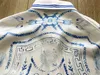 Mannen Dress Shirts Lange Mouw Porseleinen Zwaan Casablanca Shirt Mannen Vrouwen Zomer Stijl Hawaii Strand Zijde 230707