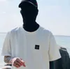 Projektant Wyspy Kamienne T Shirt Letnia odzież męska oddychająca luźna litera miłośnicy ulicy Varsity Bawełna T-shirt Mała etykieta haftowa wygoda