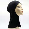 Ethnic Clothing Muslim Full Cover Inner Cotton Hijab Cap Women Head Wrap For Islamic Plain Neck Bone Bonnet Turban Headcover