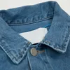 Damen Designer Denim Jacken Frau Kurze Mäntel Herbst Frühling Stil Slim Für Dame Jacke Mantel Mit Knopf Buchstaben Klassische Kleidung S-L