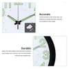 Wall Clocks 12 Inch Luminous Minimalist Clock Modern Design White Quartz Simple Glowing Hanging Bedroom Living Room Decoration