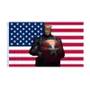 9 Stili Trump Superman Flags Captain Flag 3x5 ft 2024 Re-Elect Take America Back Flag con occhielli in ottone Patriottico