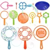 Novelty Games Kids Toys Children Bubble Wand Outdoor Fun Soap Bubbles Maker Blowing Bubble Tool Bubble Machine Blower Set 230706