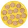 Baking Moulds Gold Coin Biscuit Mould Cartoon Year Spring Festival Round Cookie Cutter Diy Pastry Cake Decor Stamp Kitchen Bakeware