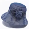 Chapéus de aba larga Chapéu para atividades ao ar livre Crianças de meia-idade Mãe e idosos Viagem Verão Cool Basin