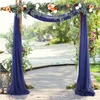 Party Decoration Wedding Arch Drape Chiffon Fabric Draping Curtain Drapery Birthday Supplies Ceremony Reception Hanging Wall