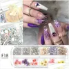 Nail Art Decorations Nails Flowers Mixed Foil Sequins Rhinestones Metal Rivet Jewelry Gems Decoration Drop Delivery Health Beauty Sal Dhz65