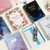 2023 Amazon Planner Month Plan Book High Colour Value Flower Coil Notebook a5 b5 Daily Book