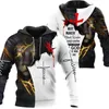 Sweats à capuche pour hommes Automne Jesus Christ 3D Hoodie All Over Print Warm Harajuku Casual Sweat pour hommes Unisex Street Pullover Fashion Jacket