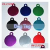 Dog Tag Id Card Tag Metal Blank Military Pet Id Tags Aluminum Alloy Army No Chain Mixed Colors I171 Drop Delivery Home Garden Supplie Dha1D