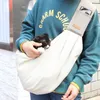 Dog Car Seat Covers Fashion Canvas Temperament Pet Bag Going Out Convenient Cat Braces Travel Diagonal Span One Shoulder