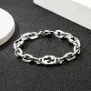 C 2023 Europäische beliebte 925 Sterling Silber Armband Mode Männer und Frauen Paar Armband