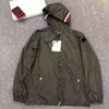 Giubbotti con cappuccio da uomo firmati 23Ss con giacca antivento bomber NFC distintivo ricamato Capispalla da uomo Cappotti da strada Taglia M / L / Xl / Xxxl 846