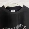 Koszulki męskie duże vintage, umyte stare flash wiertarki Vetements Limited T-shirt mężczyzn Mężczyźni VTM TEE TOP T230707