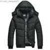 Daunenparkas für Herren, Winterjacke, dick, warm halten, thermische Entspannung, gerippter Langarm-Mantel, Parka, Herren, Outdoor-Kapuzenpullover, abnehmbare Jacken, Parka Z230711