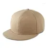 Smycken Bollkepsar Gör-det-självtryck Anpassad logotyp Basebollkeps med platt brätte Kvinnor Män Vår Sommar Resor Solhatt Hip Hop Casual Hattar Snapback C Dhg5B