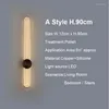 Wall Lamp Minimalist Brass LED Silicone Shade Luxury Modern Living Room Bedroom Stairs Indoor Deocr Sconce Home Lighting