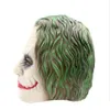 Masques de fête Joker Masque Costume De Clown Réaliste Halloween Adt Cosplay Film Fl Head Latex Mask184G Drop Delivery Home Garden Festive S Dhu06