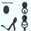 Adult Toys Wireless Remote Control Cockring Vibrator Clitoris Stimulation Penis Ring Sex for Men Male Cock Rings Goods Adults 230706