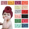 Hair Accessories Baby Soft Nylon Band Set For Girls Bow Elastic Headbands Twisted Cable Design Turban Kids Headware