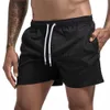 Herren Bademode Sommer Bademode Herren Badeshorts Herren Badehose Soild Badeanzug Mann Strandkleidung Surfbrett Badeanzug Badeshorts Polyester J230707