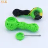 great selling bee tobacco pipes smoking tobacco dry herb spoon hand pipe smoking accessories glass bowl 420