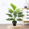 Decorative Flowers Large Artificial Plants Scattered Tail Palm Tree Plant Banana Leaves Home Garden Decoration Accessories Fake Bonsai