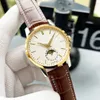 2023 シンプルなファッションオプションのスチールストラップメンズ腕時計高級デザイナー腕時計自動機械式時計紳士スタイルボックスなし