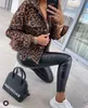 Womens Jackets Jacket for Woman Autumn Leopard Print Demin Coat 230707