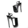 Leecabe 890 Sandals 23Cm/9Inches Sexy High Heels Party Club Stripper Shoes Steel Tube Dancing Platform 1D