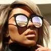 Óculos de sol vintage clássico olho de gato para mulheres ou homens óculos de sol retrô espelho lentes tons feminino masculino