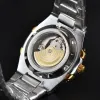 La marca superior observa el movimiento automático de la calidad mecánica de mujeres para hombres, WRIST-Watch Classic 5711 Watch Wristwatches de acero inoxidable pulsera Montre de Luxe