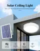 Lampes solaires Intérieur Maison Haut Plafond Maison IP65 Étanche Extérieure Véranda Lampe Solaire LED Top Énergie Solaire Lumière Intérieure