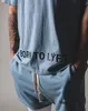 Vesten Zomer Nieuwe Herenmode Trend Oversized T-shirts Gymshirts Sport Basketbalshirts met korte mouwen Streetwear T-shirts voor heren