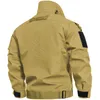 Herrenjacken Motorradjacke Stehkragen Multi Pocket Hochwertige Outdoor-Wander- und Bergsteigeragent Tactical