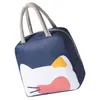 Dinnerware Sets Insulated Lunch Box Bag Women Cute Ladies Bags Work Outdoor Small Camping Thermal Insulation