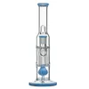 CCG Flat filar Bongs Glass Water Rures z filarem Perc 18,8 mm złącza