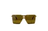 Fashion Lou top cool lunettes de soleil New L letter metal INS style Z1700U box évider mode personnalisée avec original