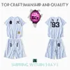 Mens T Shirts shorts Set designer Top Craftsmanship men women Shark tshirts set Casual Cartoon Comics co-branded same style Impressed camuflagem Galaxy spots