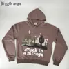 Felpe con cappuccio da uomo Felpe Y2k High Street Broken Planet Stuck In A Mirage Puff Felpa con cappuccio Donna Zip Up Pullover Top Coppia gotica Felpa oversize casual 230707