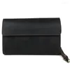 Wallets Top Grade Genuine Leather Day Clutches For Men Vintage Style Hand Purse Double Interlayer Crazy Horse Mens Clutch