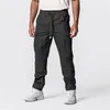 Pantaloni da uomo 2023 Salopette dritta primavera e autunno Cargo Zipper Jogging Multi tasca Casual allentato Y2K