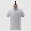 Lacost Été T-shirts Polos À Manches Courtes Imprimer Lettre Top Lâche Polo Hommes T-shirts Causal Designer pour Homme Vêtements Tops Taille Asiatique