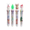 Colors Ballpoint Pen Kawaii Stationery Cute Pens Novelty Student Writing Gel Learning Office Supplies