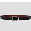 Belts Luxury Designer Men Leather Belt Classic Alloy Rotating Pin Buckle Wide Casual Double-sided Genuine